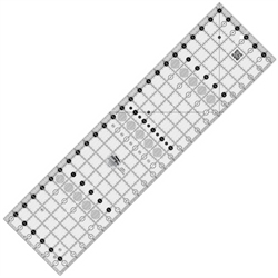 Patchworklineal - Rektangulær 6 ½ x 24 ½ Inch